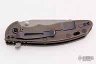 Custom XM-18 Flipper - Working Finish Harpoon Tanto