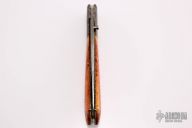 Damascus and Coral Linerlock