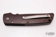 ATCF - Maroon Micarta - Linerless Linerlock