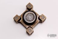 America Ring Spin w/ Rampant Lion Slug