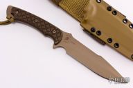 Horkos - Flat Dark Earth/Green/Tan Kydex Sheath