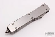 SS Ultratech Double Edge Hand Ground Stainless Steel Damascus