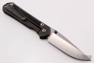 Large Sebenza 21 - Black Canvas Micarta Inlay