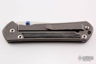 Large Sebenza 21 - Black Canvas Micarta Inlay