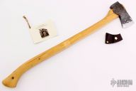 2.5lb Camp Axe 32" Hickory Rounded Lugs