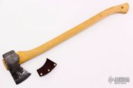 2.5lb Camp Axe 32" Hickory Rounded Lugs