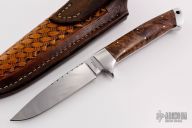 Full Integral Slim Line Drop Point Hunter