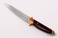 Fighter w/ Hamon - California Curly Redwood