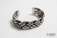 XL Celtic 8 Twist Bracelet