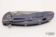 XM-18 3.5" Spanto Flipper with Ano'd Ti (Extra Copper Standoffs)