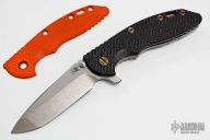 XM-18 3.5" Spanto Flipper - Carbon Fiber Scale