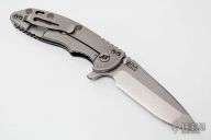 XM-18 3.5" Spanto Flipper - Carbon Fiber Scale