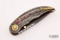 Damascus Art Knife