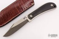 Lanny's Clip Fixed Blade with Custom Sheath