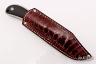 Lanny's Clip Fixed Blade with Custom Sheath