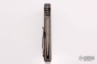 Kwaiback - Brown Titanium - Modified Tumble finish