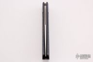 Slipjoint - Satin Blade and Blue Honey Comb Handle