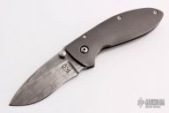 Alpha Framelock - Damascus Recurve