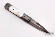 Damascus and Pearl Linerlock
