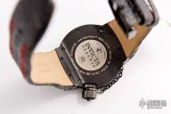  Invicta Reserve Quartz Watch - Black case with Black tone Polyurethane band - Model 10011