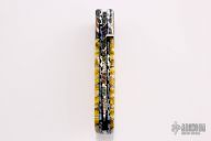 Damascus and Mammoth Molar Linerlock