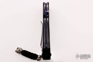 Linerlock - Mosaic Damascus and Carbon Fiber