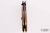 Linerlock - Damascus and Mammoth Ivory