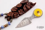 Damascus Neck Knife