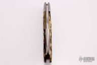 Backpocket with Stag and Engraved Bolsters