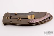 Orca with Hammered Titanium Bolsters, Clip, and Backspacer