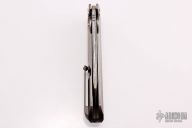 Engraved K-1 Flipper - Damasteel