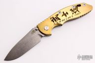 XM-18 3.5" Non Flipper Spear Point - Bushido