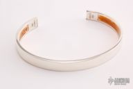 Silver and Copper Sport Cuff