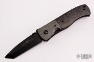 Po-boy CQC-7B - Damascus and Carbon Fiber