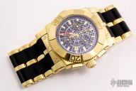 Renato Cyclops Men's Watch Chronograph Black + Gold Tone Limited #139/360