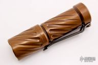 Copper Trident with Twist Pattern