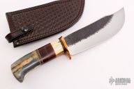 Fossil Walrus Ivory Bowie