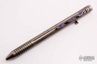 Fluted TiBolt with Fap Cap and Timascus Clip