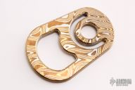  Pull Tab - Double Swan - Nichols Mokume