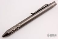 Ti Clicker Pen with Tumbled Finish