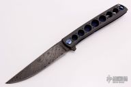 Urban Trapper - Damascus and Zirconium