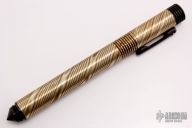 Custom 500 Series Pen - Mokume w/ Zirc Accents