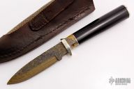  Hunter - Gemsbok w/ Birds Eye Pattern Damascus