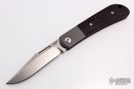 Slipjoint - Tumbled Blade and Carbon Fiber