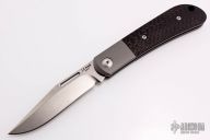 Slipjoint - Tumbled Blade and Carbon Fiber