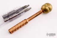 Screw It Tool with Copper Body and Brass Head