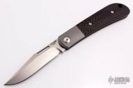  Slipjoint - Tumbled Blade and Carbon Fiber