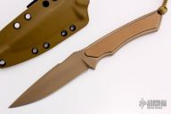 Phrike - Flat Dark Earth / Tan w/ Kydex Sheath