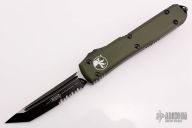 123-2OD Ultratech T/E Contoured OD Green Partially Serrated