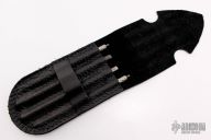 Ti Sushi Sticks with Dragon Skin Pattern